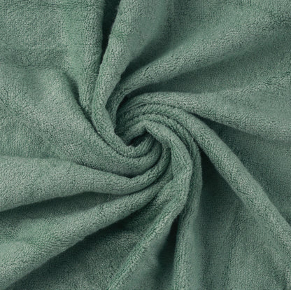 Bathriene 100% Bamboo Bath Towel Garden Green, 600 GSM, (75x150 cm, Pack of 1)