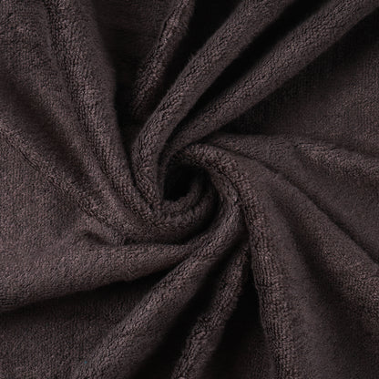 Bathriene 100% Bamboo Hand Towels (Pack of 2), 600 GSM, Midnight Grey (40x60 cm)