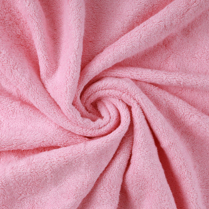 Bathriene 100% Bamboo Bath Towel Plush Pink, 600 GSM, (75x150 cm, Pack of 1)